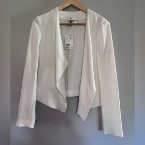 H&M light weight white blazer. Size 12